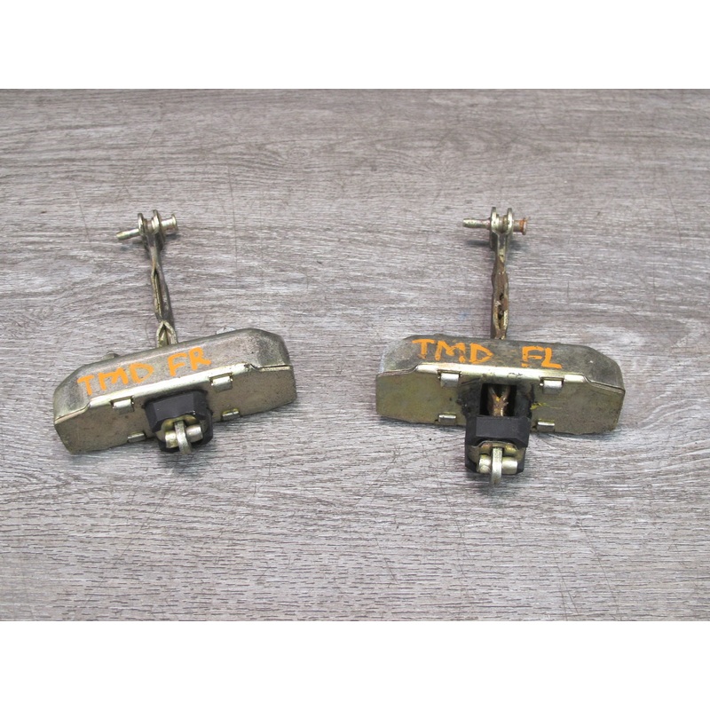 85-89 Toyota MR2 AW15 Set of 2 Left & Right Door Check Stopper Strap OEM