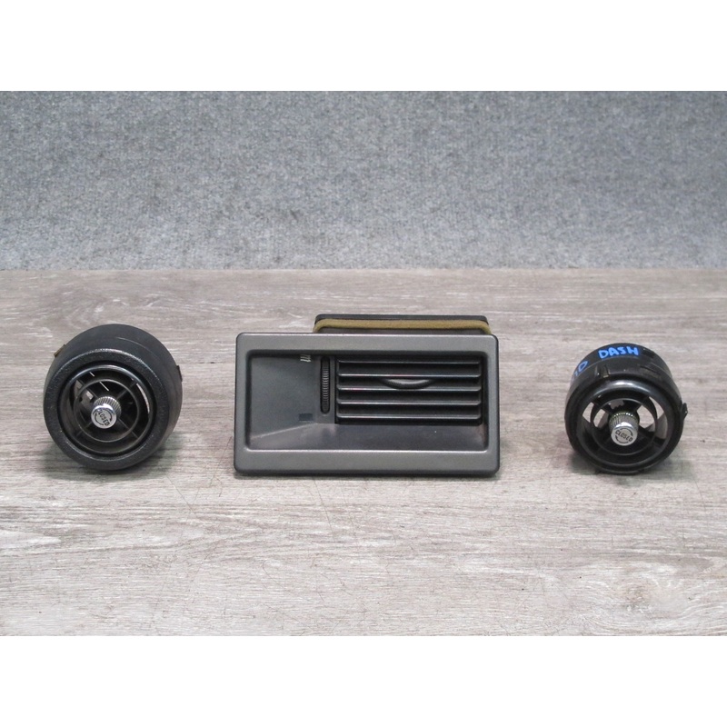 85-89 Toyota MR2 AW15 Set of 3 Dash Left Right Center Air Vent Trim OEM