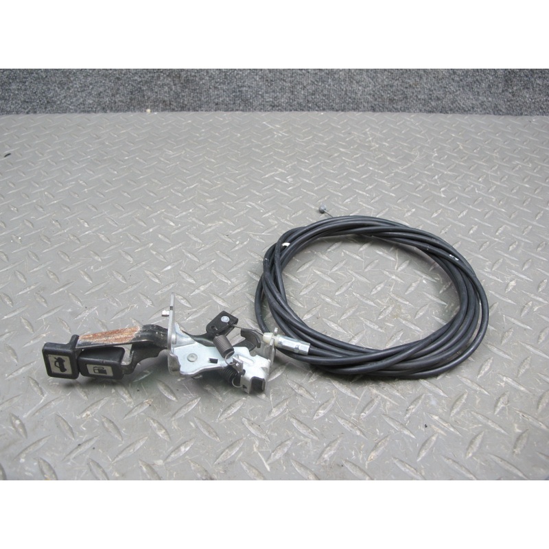 86-92 Toyota Supra MA71 Fuel Door Trunk Open Release Handle w Cable OEM