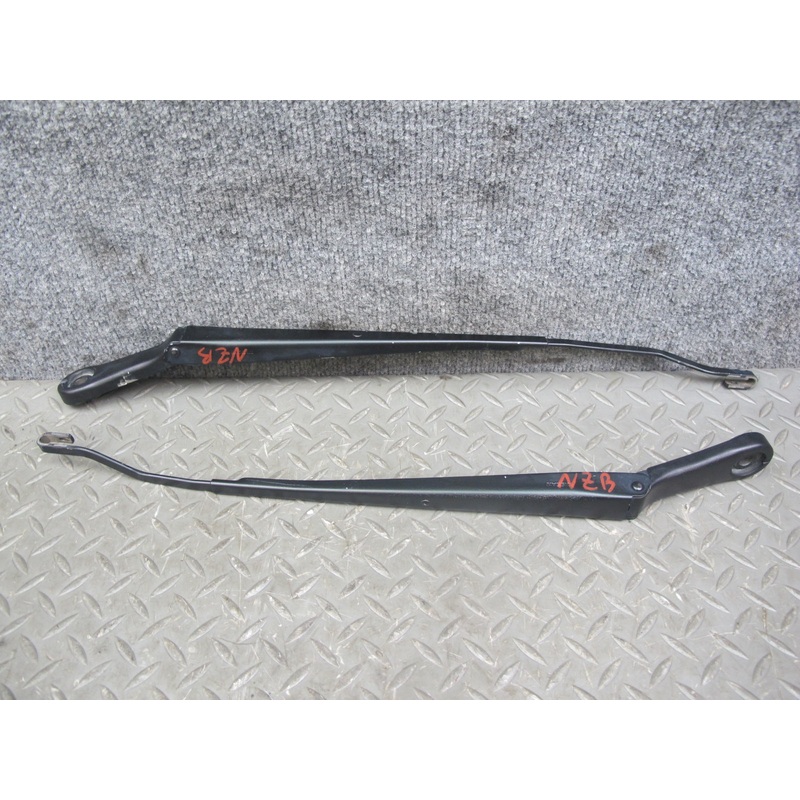 90-96 Nissan Z32 300ZX Set of 2 Front Left & Right Wiper Arm OEM