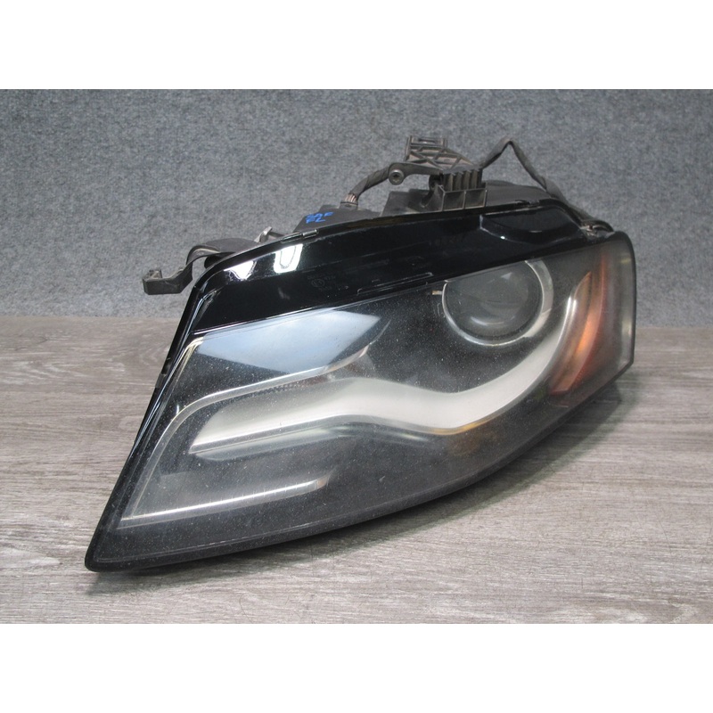 09-12 Audi A4 S4 B8 Front Left Xenon HID Headlight Lamp w AFS OEM