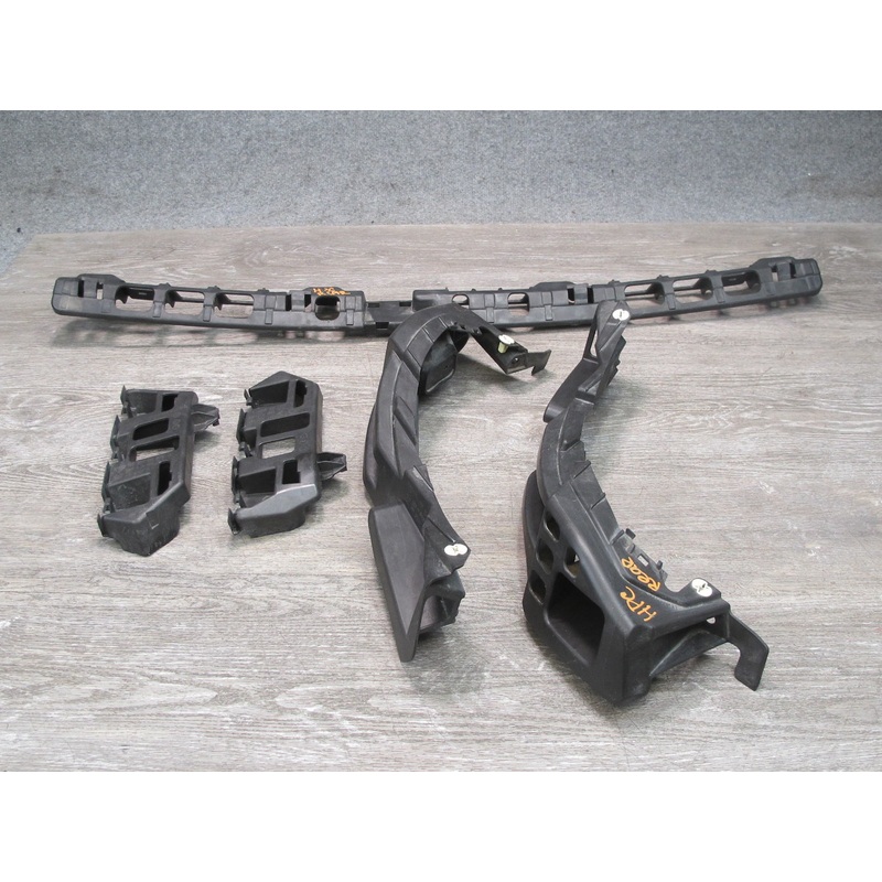 2011-2014 Porsche Cayenne 958 Rear Bumper Mount Bracket Support Set of 5