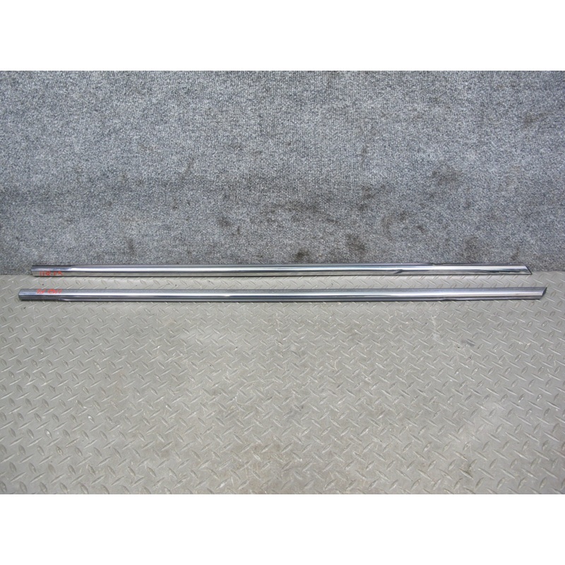 2011-2017 Infiniti QX56 QX80 Front Door Chrome Trim Molding Cover Set of 2