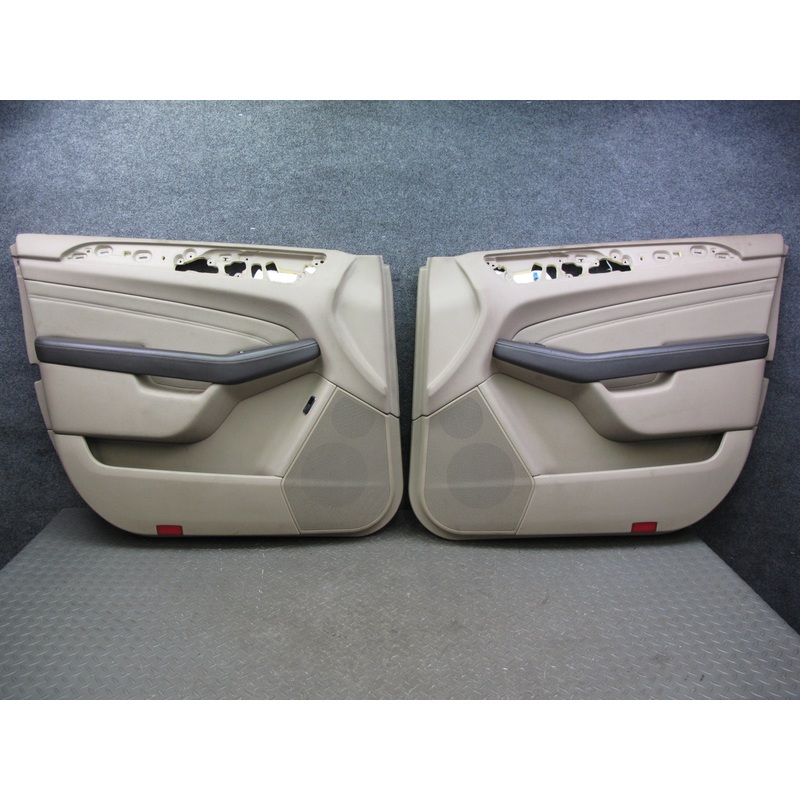 2012-2019 Mercedes W166 ML GLE Front Door Interior Trim Cover Panel Set Beige