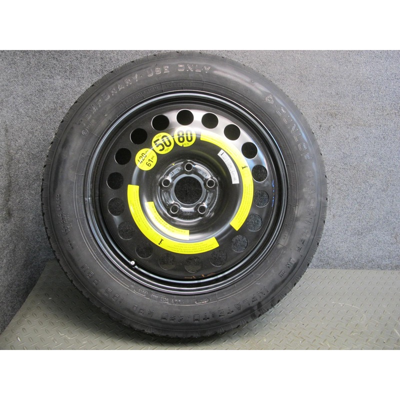 2012-2019 Mercedes W166 ML GLE Rear Spare R18" Wheel Tire 18x4J ET40 155/90