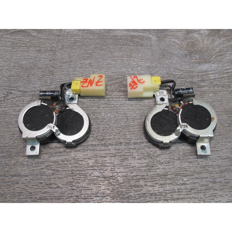 84-86 Nissan Z31 300ZX 2+0 Front Right & Left Side Tweeter Audio Speaker Set OEM