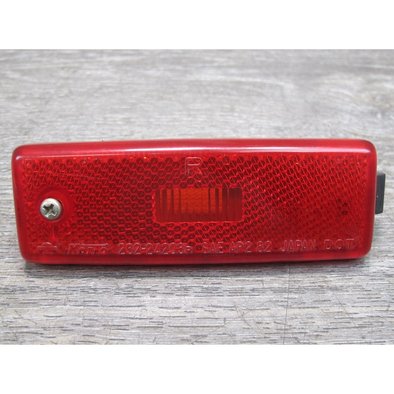 84-86 Nissan Z31 300ZX 2+0 Rear Right Side Marker Light Lamp OEM