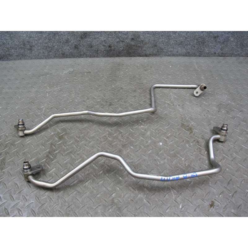 03-10 Bentley Continental 6HP-26 Automatic Transmission Hose Pipe Line Set of 2