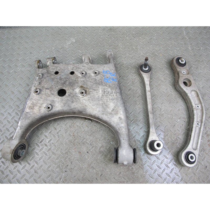 03-10 Bentley Continental GT GTC Rear Right Lower Control Arm Set 37K