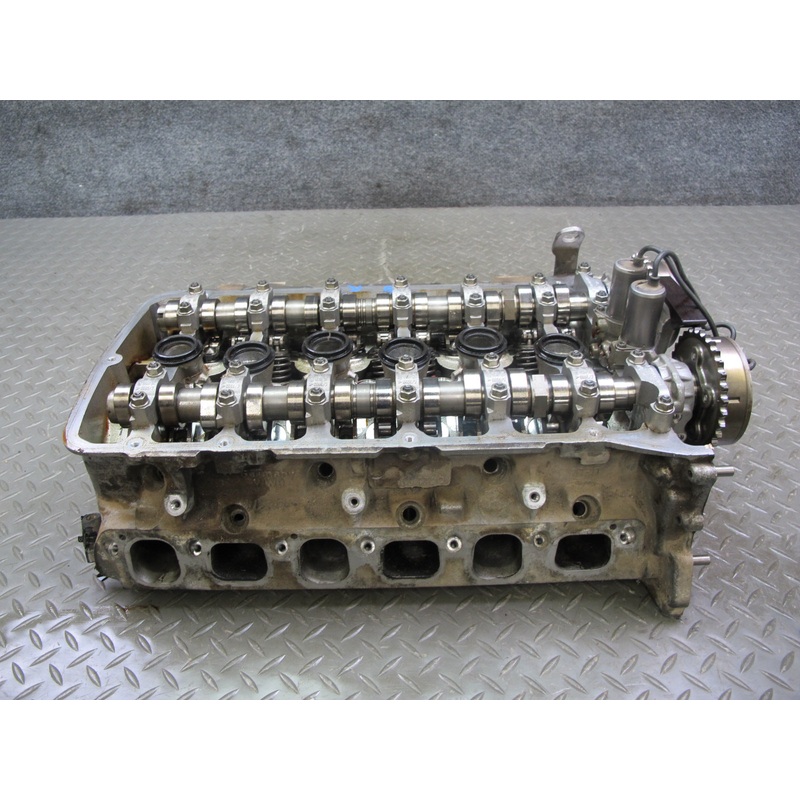 03-10 Bentley Continental GTC GT 6.0L Engine Right Cylinder Head w Camshafts 37k