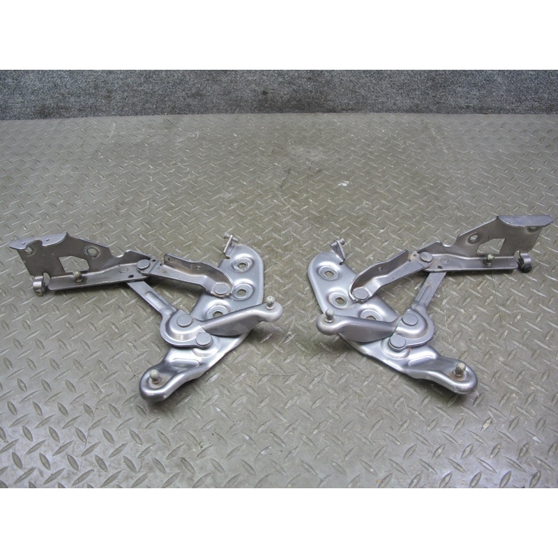 03-12 Bentley Continental GTC GT Front Left & Right Hood Hinge Set of 2