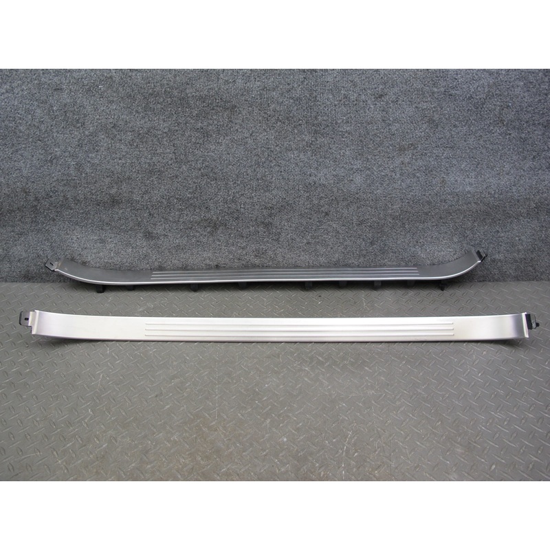 07-10 Bentley Continental GTC Door Scuff Sill Plate Trim Panel Set of 2
