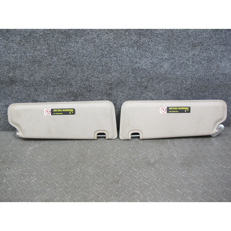 07-10 Bentley Continental GTC Front Left & Right Sun Visor Set of 2