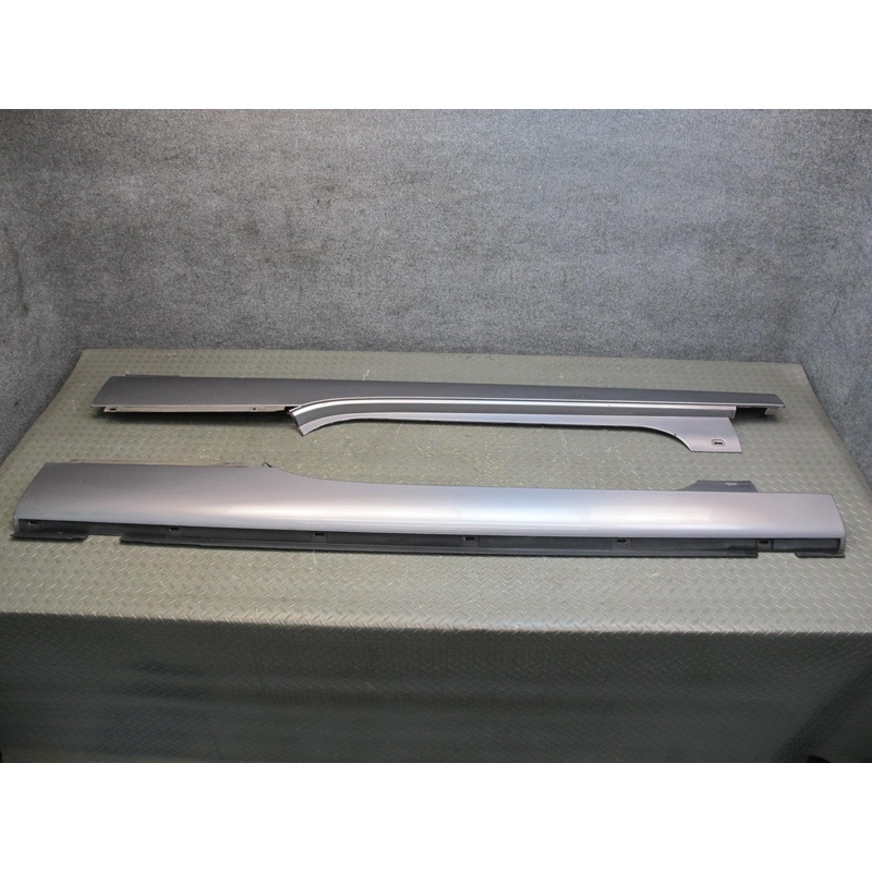 07-12 Bentley Continental GTC Side Skirt Rocker Panel Molding Set of 2