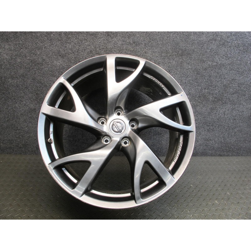 15-16 Nissan 370Z Z34 Front Factory Rays R19 19" Alloy Wheel Rim 19x9J ET47 OEM