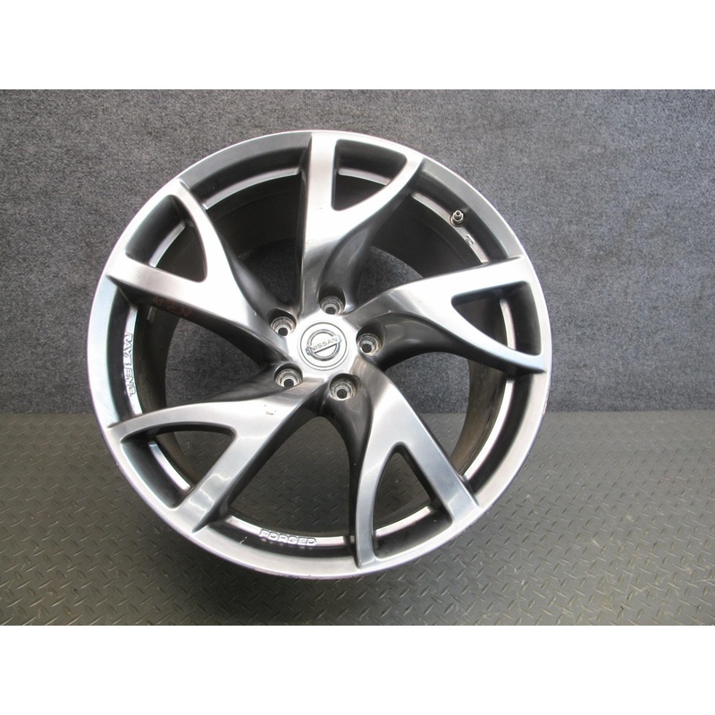 15-16 Nissan 370Z Z34 Rear Factory Rays R19 19" Alloy Wheel Rim 19x10J ET30 OEM