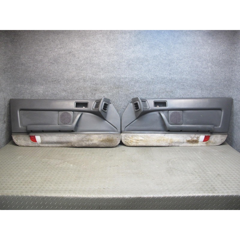 1988 Mazda RX7 Convertible Left & Right Door Interior Trim Cover Panel Set OEM