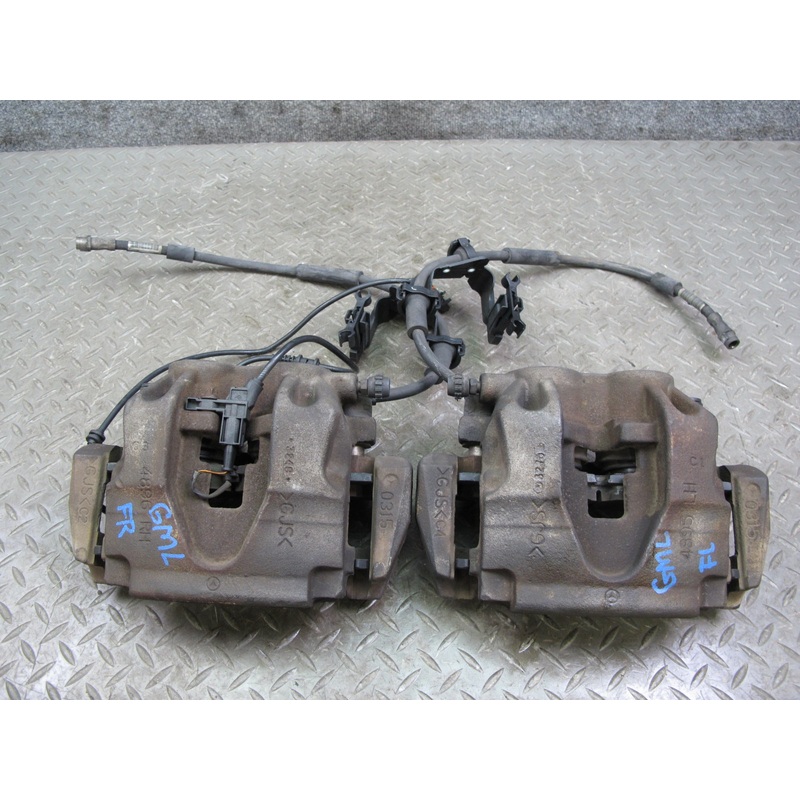 2012-2019 Mercedes W166 ML GLE AWD Front Left & Right Side Brake Caliper Set
