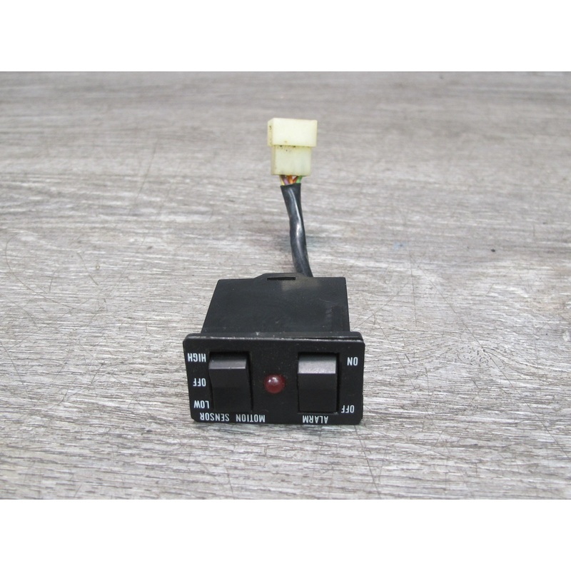 85-89 Toyota MR2 AW15 Front Center Console Alarm Theft Switch Panel OEM