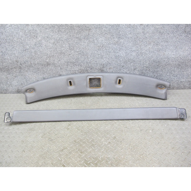 88-91 Mazda RX7 Convertible Set of 2 Front & Rear Headliner Trim Cover Gray OEM