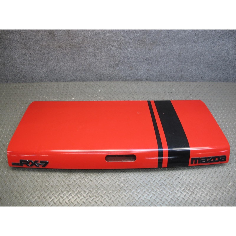 88-91 Mazda RX7 FC3S Convertible Rear Trunk Deck Lid Shell Panel Cover RED OEM