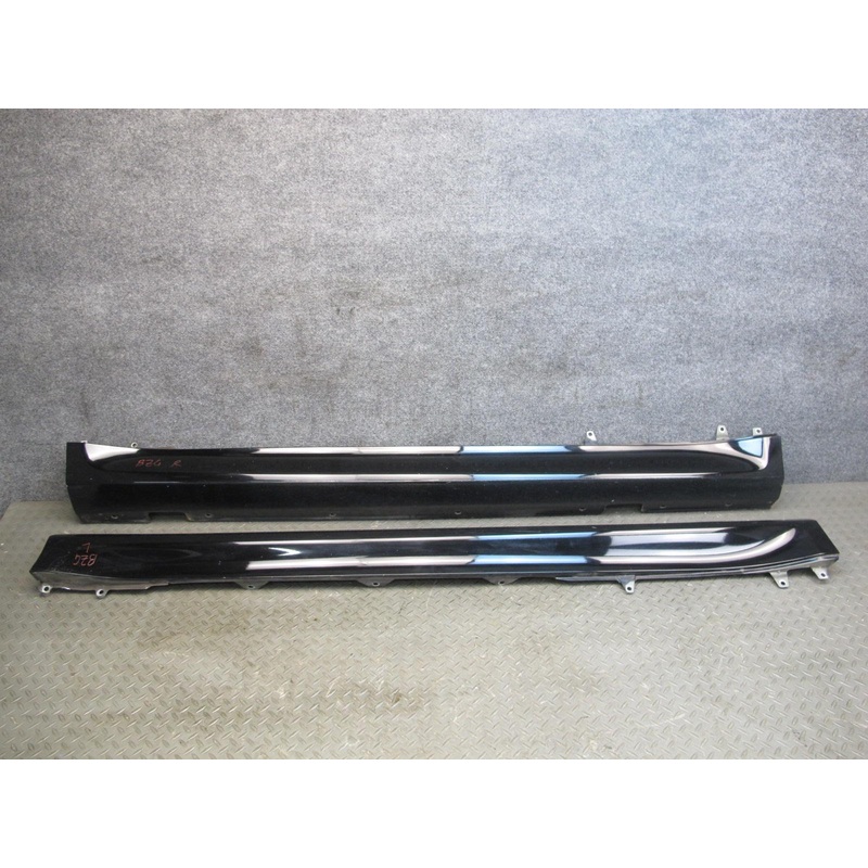 97-02 BMW E36/7 Z3 Left & Right Side Skirt Rocker Panel Molding Set Black OEM
