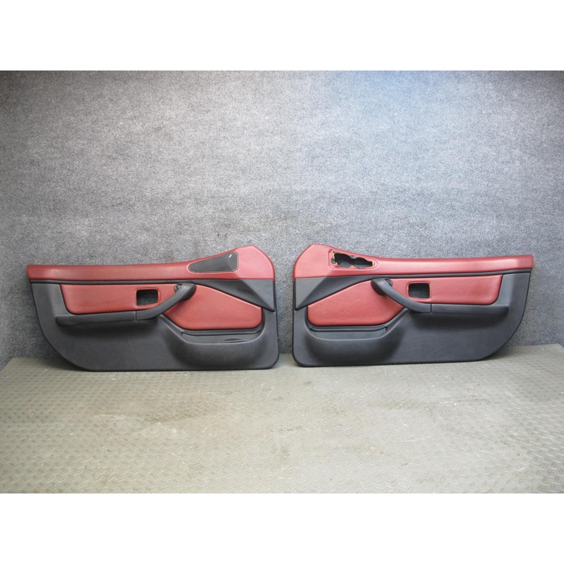 98-02 BMW E36/7 Z3 Roadster Front Left Right Door Interior Trim Cover Panel Set