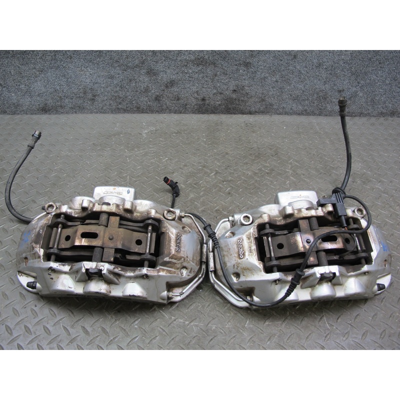 05-07 Mercedes R171 SLK55 AMG Front Left & Right Brake Caliper Set Brembo OEM