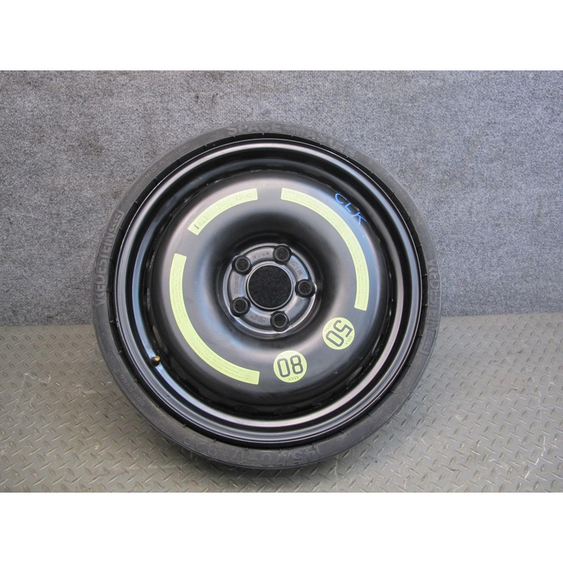05-11 Mercedes R171 Slk-class R17 17" Spare Tire Wheel 17x4.5 ET12 145/70 OEM