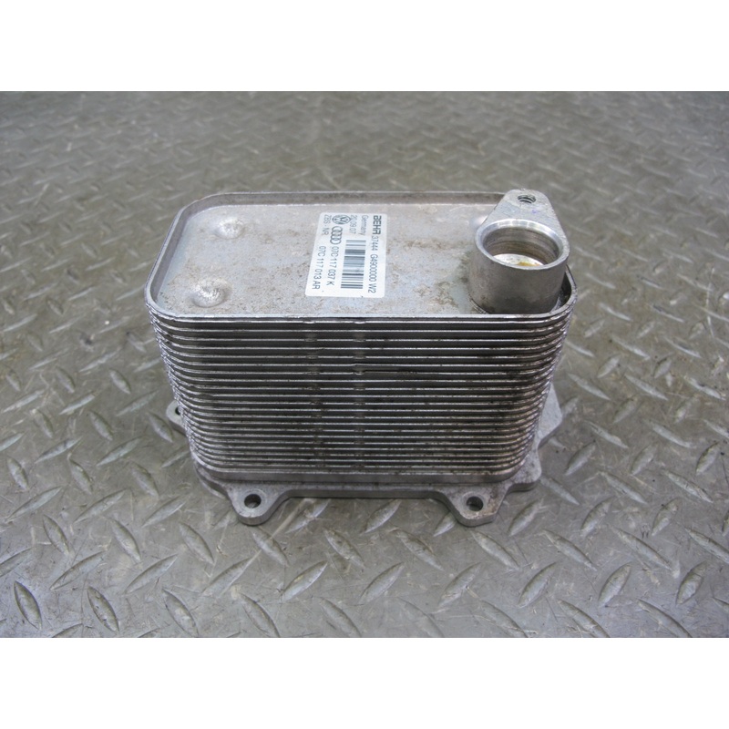 07-10 Bentley Continental GTC GT Engine Oil Cooler Heat Exchanger 07C117037K