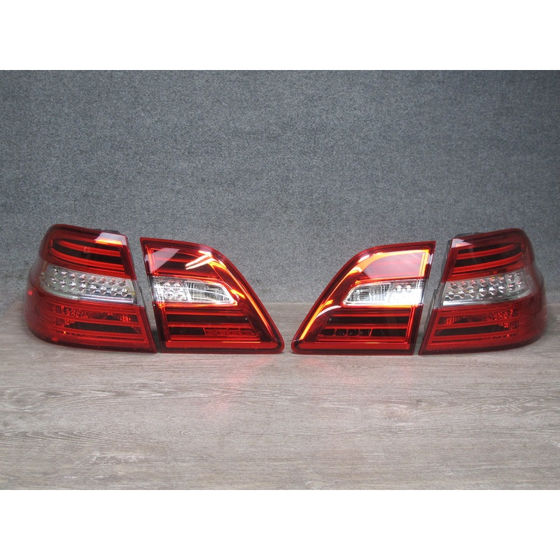 12-15 Mercedes W166 ML350 Rear Inner Outer Left & Right Side Tail Light Lamp Set