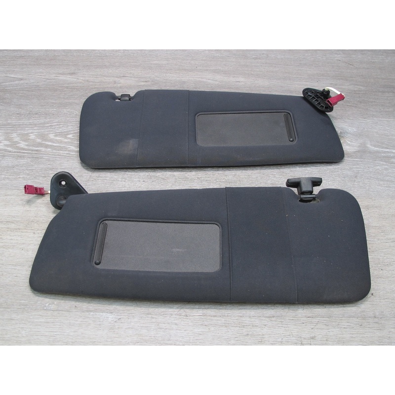2001-2006 BMW E46 M3 Coupe Front Left & Right Cloth Sun Visor Set of 2