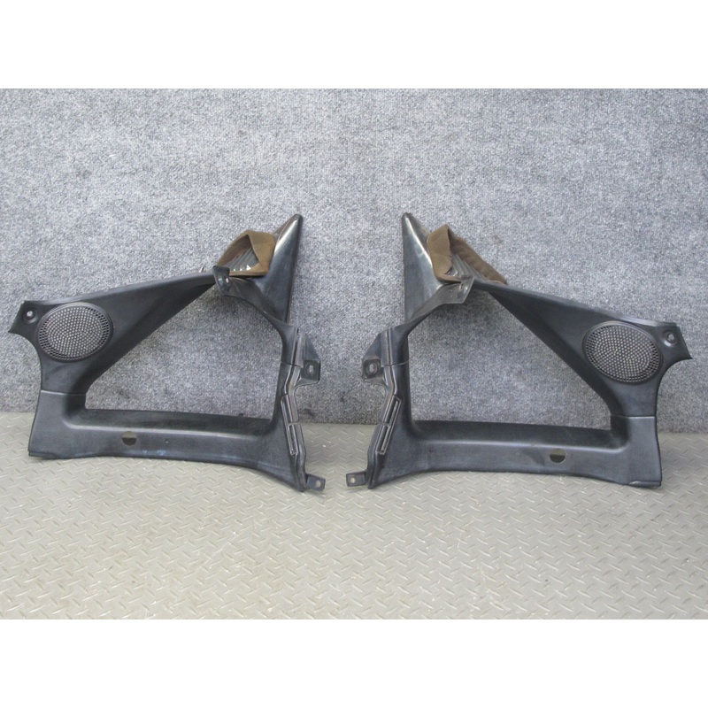 87-89 Toyota AW15 MR2 Set of 2 Rear Quarter Window Interior Trim Cover Panel OEM