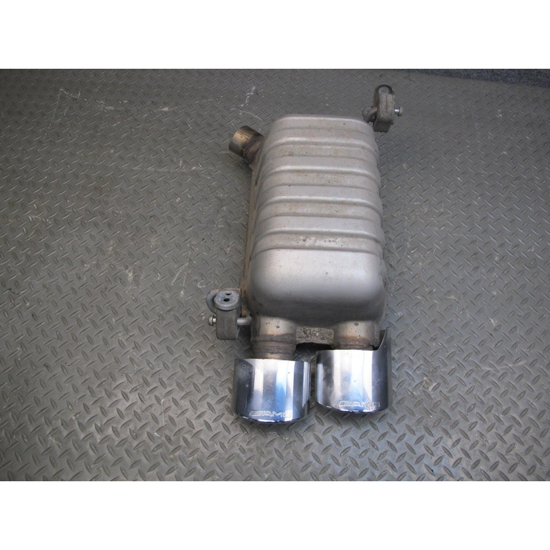05-11 Mercedes R171 SLK55 AMG Rear Right Exhaust Muffler w Tips 1714910801 OEM