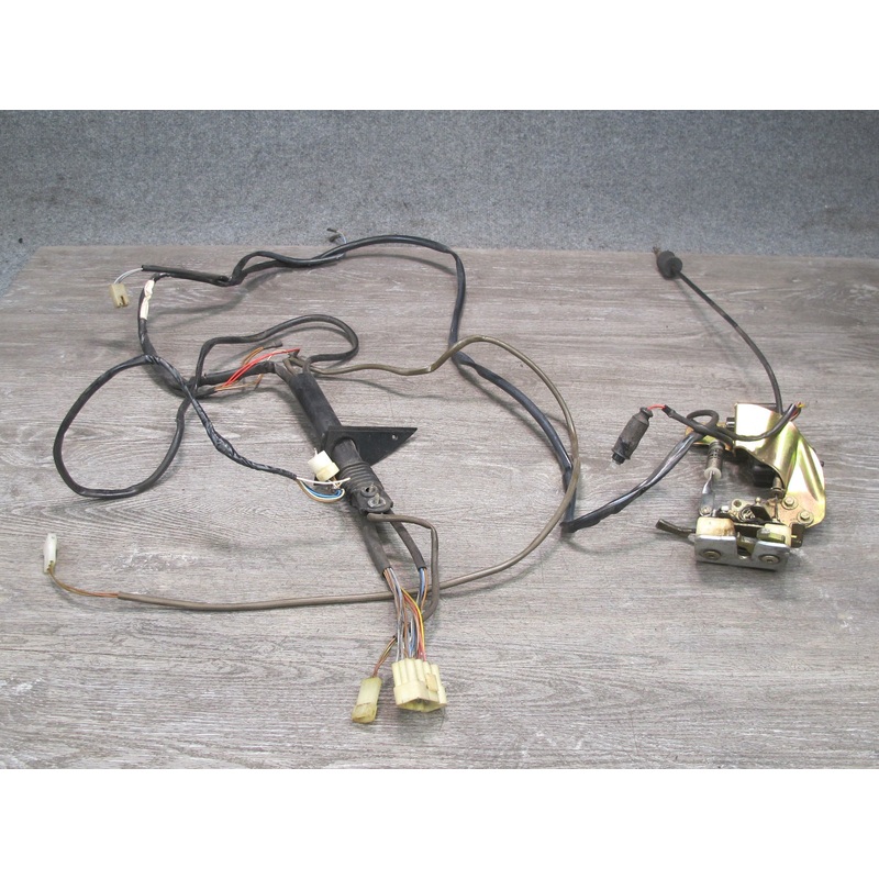 1983-1986 Porsche 928 S Right Pass Side Door Lock Latch Wire Harness Assembly
