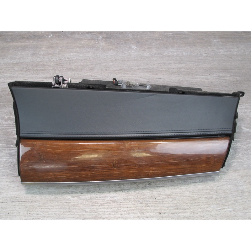 2010-2014 BMW E70 E71 E72 X5 X6 Interior Glove Box Storage Compartment Wood