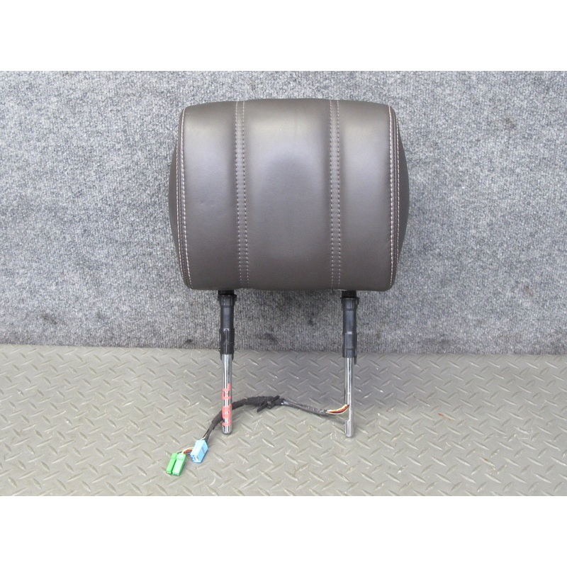 2013-2017 Land Range Rover L405 Front Left Leather Headrest w Screen Espresso