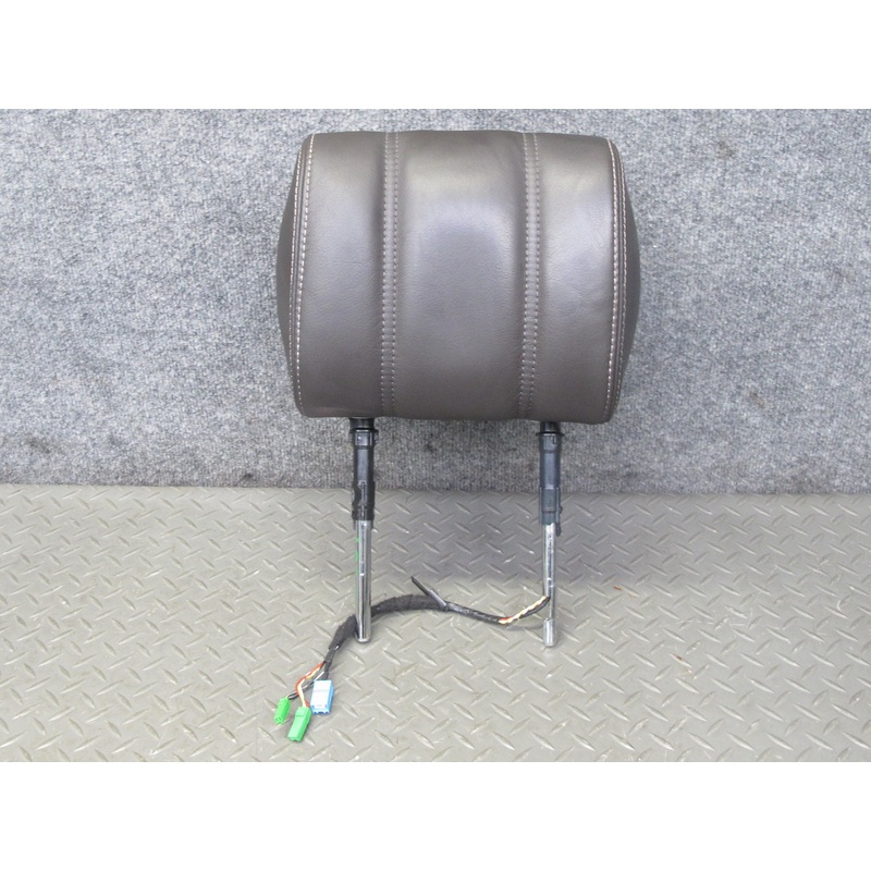 2013-2017 Land Range Rover L405 Front Right Leather Headrest w Screen Espresso