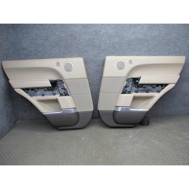 2013-2017 Land Range Rover L405 Rear Left & Right Door Interior Trim Panel Set