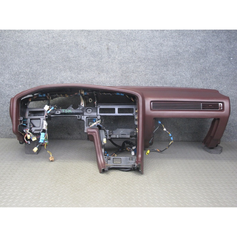 86-88 Toyota Supra MK3 Dashboard Dash Instrument Trim Cover Panel Maroon OEM