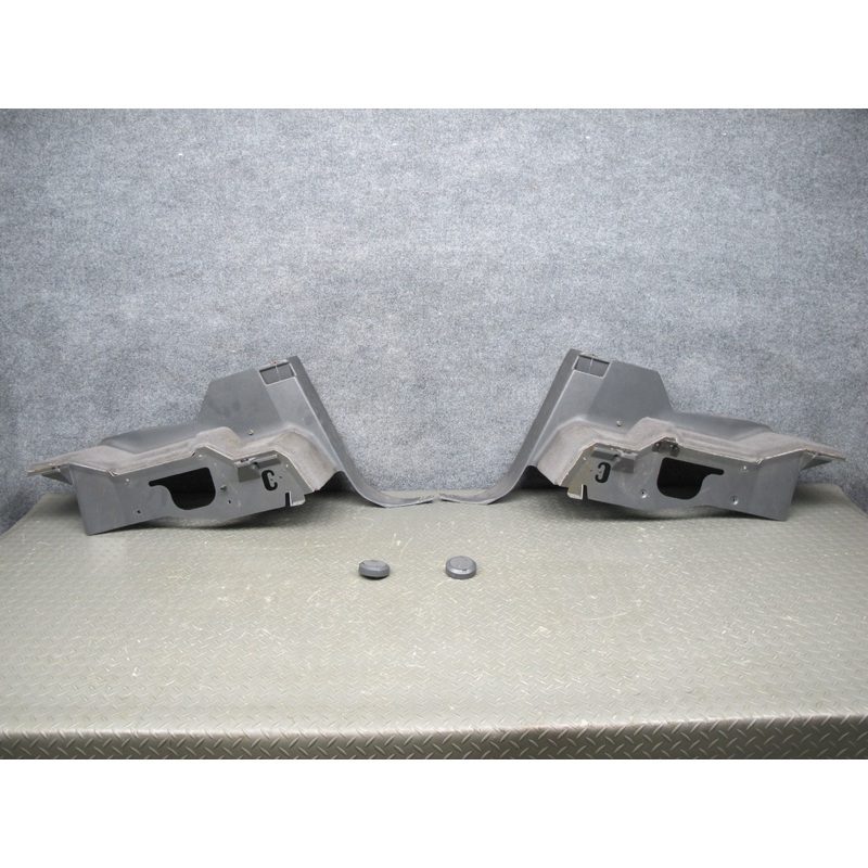 88-91 Mazda RX7 Convert Rear Right & Left Quarter Lower Trim Panel Cover Set OEM
