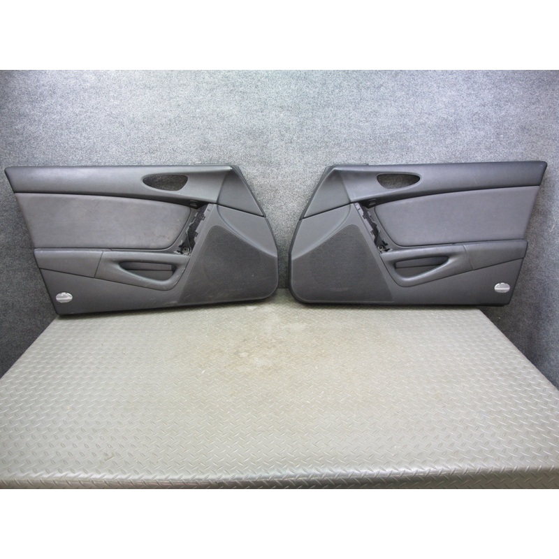 04-08 Mazda RX8 Front Left & Right Side Door Panel Trim Cover Set OEM