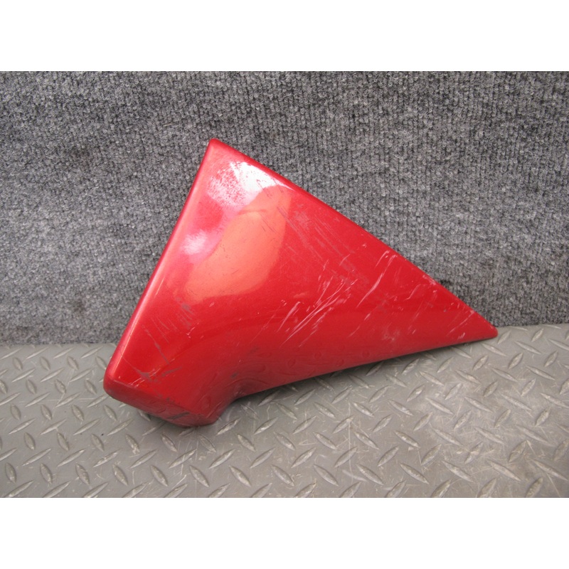 04-08 Mazda RX8 Rear Left Driver Side Bumper Lower Molding Panel RED OEM