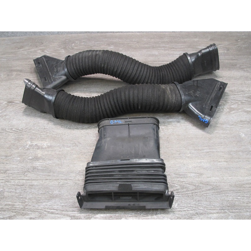 2012-2015 Mercedes W166 ML350 Diesel Air Intake Hose Pipe Line Duct Set of 3