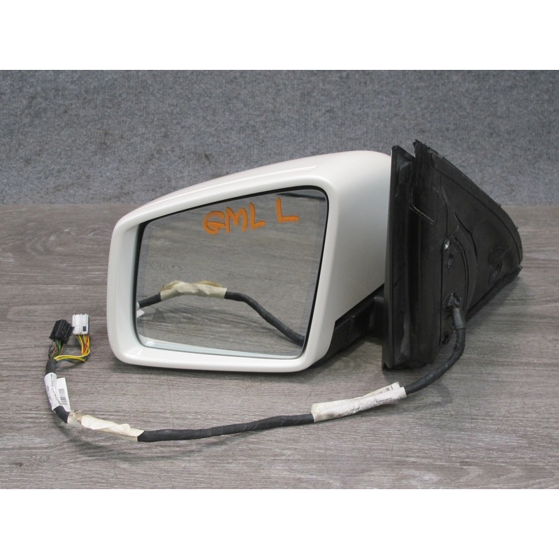 2012-2015 Mercedes W166 X166 Left Door Heated Side View Mirror w Blind Spot