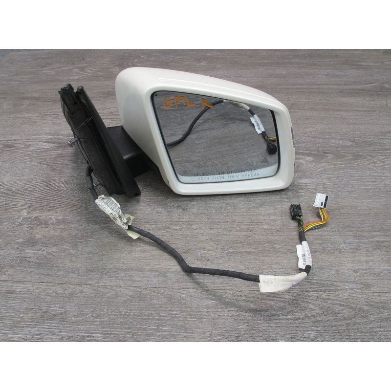 2012-2015 Mercedes W166 X166 Right Door Heated Side View Mirror w Blind Spot