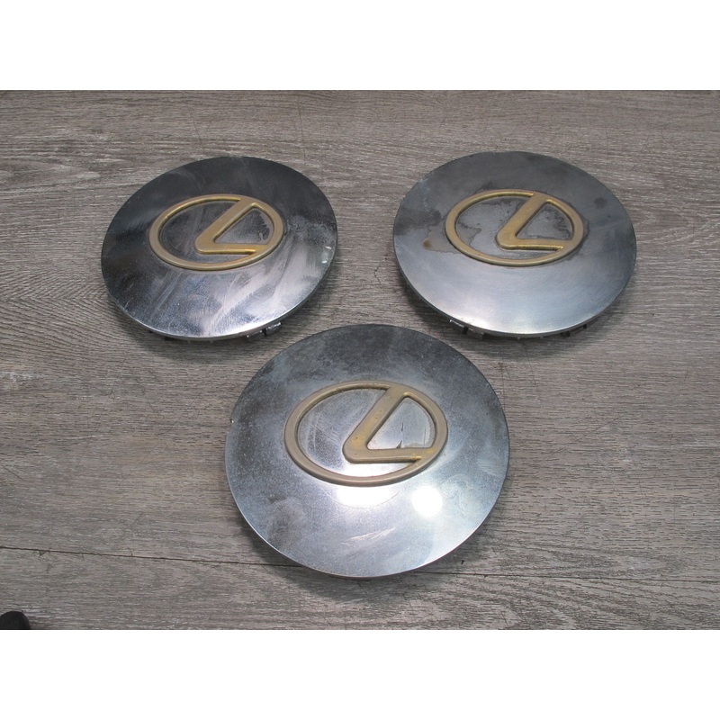 95-96 Lexus JZZ31L SC400 SC300 Set of 3 R16 16" Center Wheel Cap Cover OEM