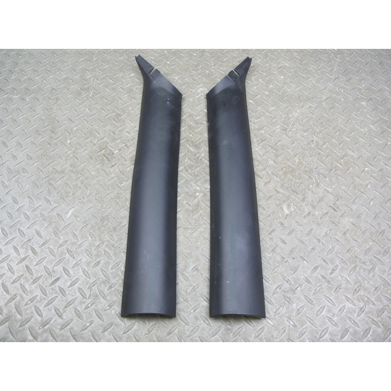 96-02 BMW E36/7 Z3 Roadster Set of 2 Front A Pillar Trim Cover Panel Black OEM