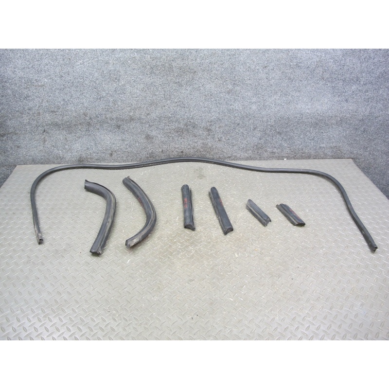 96-02 BMW E36/7 Z3 Roadster Set of 7 Folding TOP Roof Weatherstrip Seal OEM