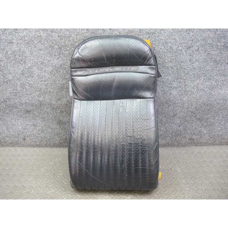 97-04 Chevrolet Corvette C5 Left Driver Seat Backrest Inner Cushion Black OEM